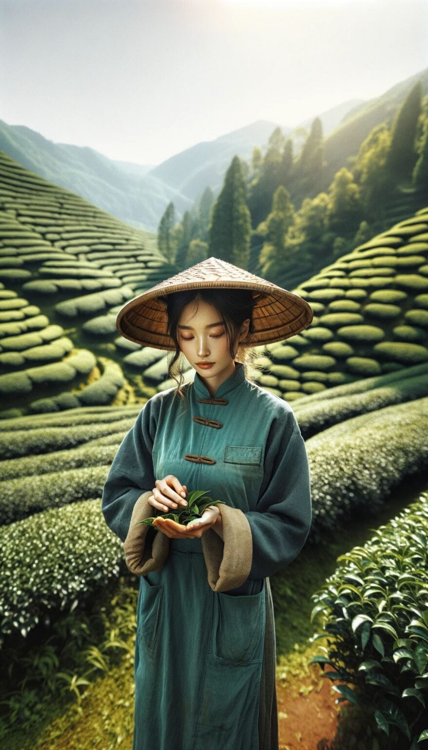 Chinese Tea Plantation Worker Viarami