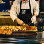 Taipei Street Market Grilled Mushroom