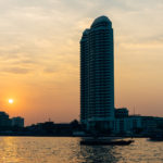 Bangkok Asia 05 Sunset River