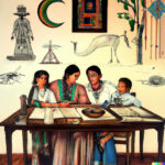 a-traditional-mexican-family-studying-by-dali-3