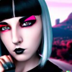 cyberpunk-girl-with-mesmerizing-eyes-and-pink-gray-hair-with-bangs-2