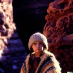 environmental-portrait-of-a-young-inuit-girl-with-winter-clothes-at-australia-canyon