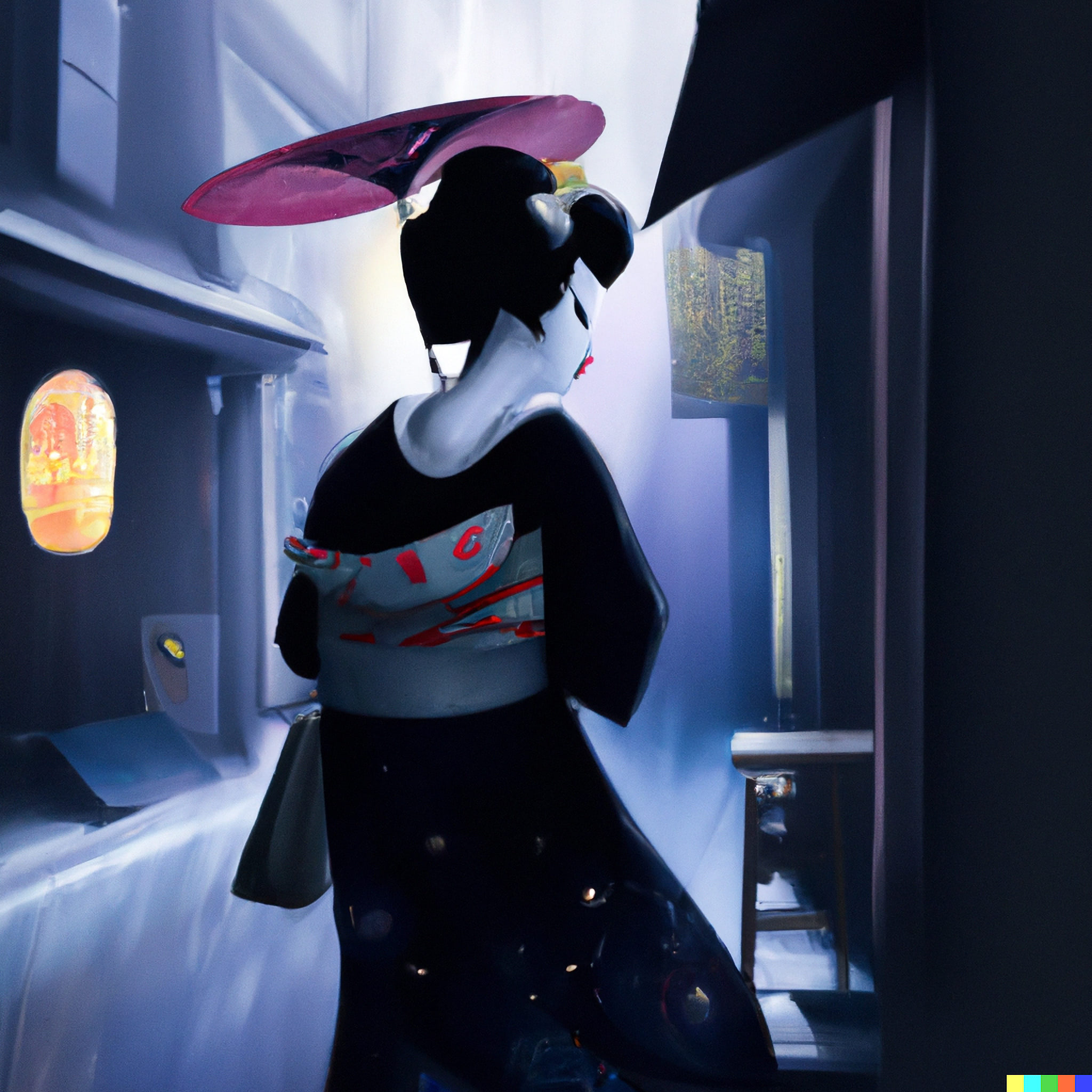 geisha-illuminated-by-neon-lights-2