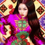 mexican-femme-fatale-in-mongolian-dress