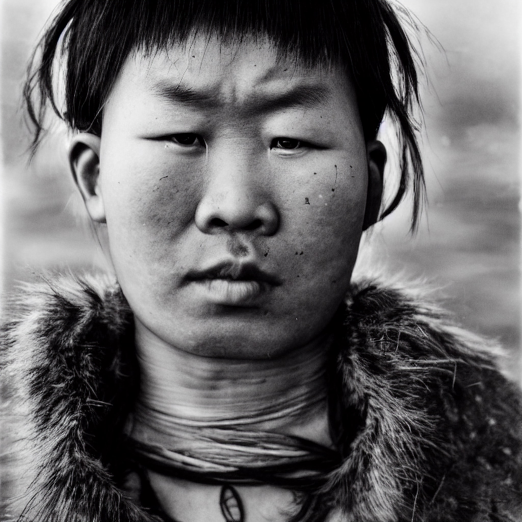 mongolian-shaman-photographed-with-a-twin-lens-reflex-camera-ai-picture