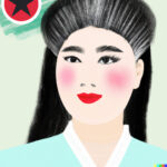 north-korean-woman-style-of-a-painting-by-song-byeok-4