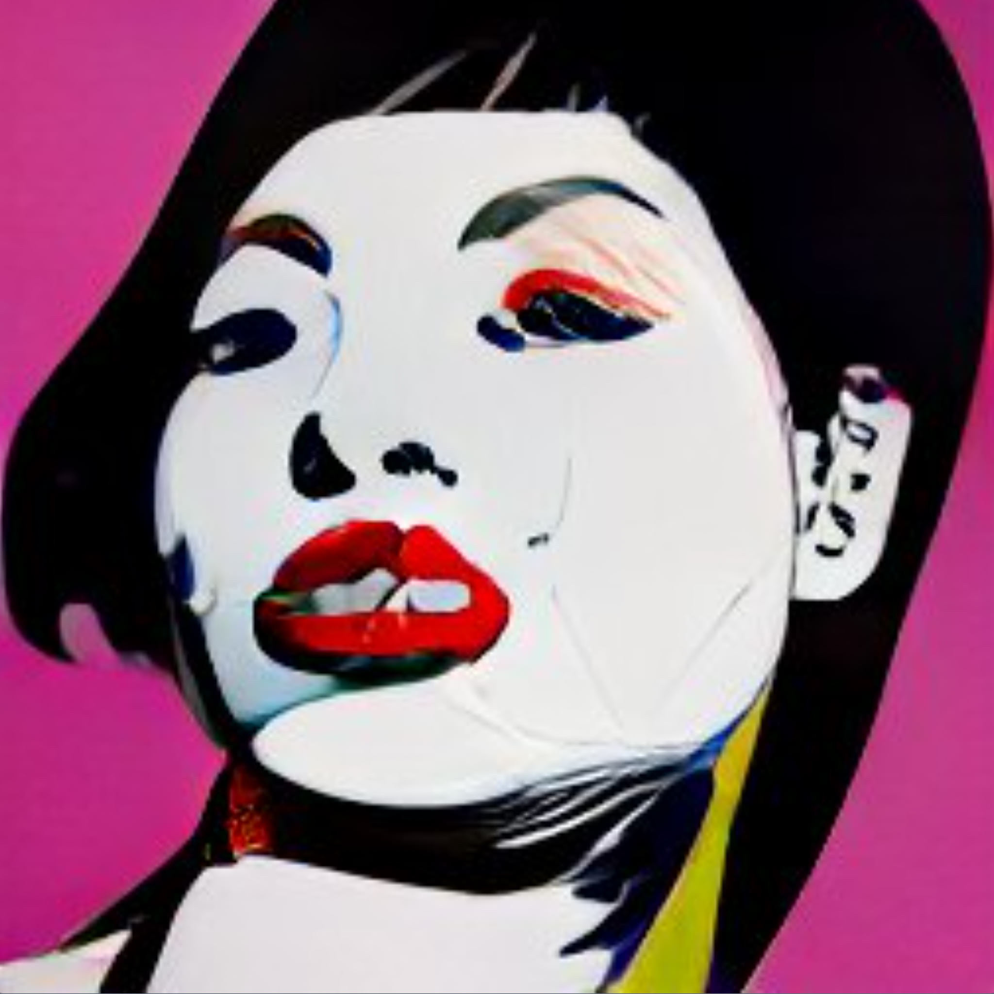 photorealstic-portrait-of-a-japanese-woman-with-red-lips-in-pop-art