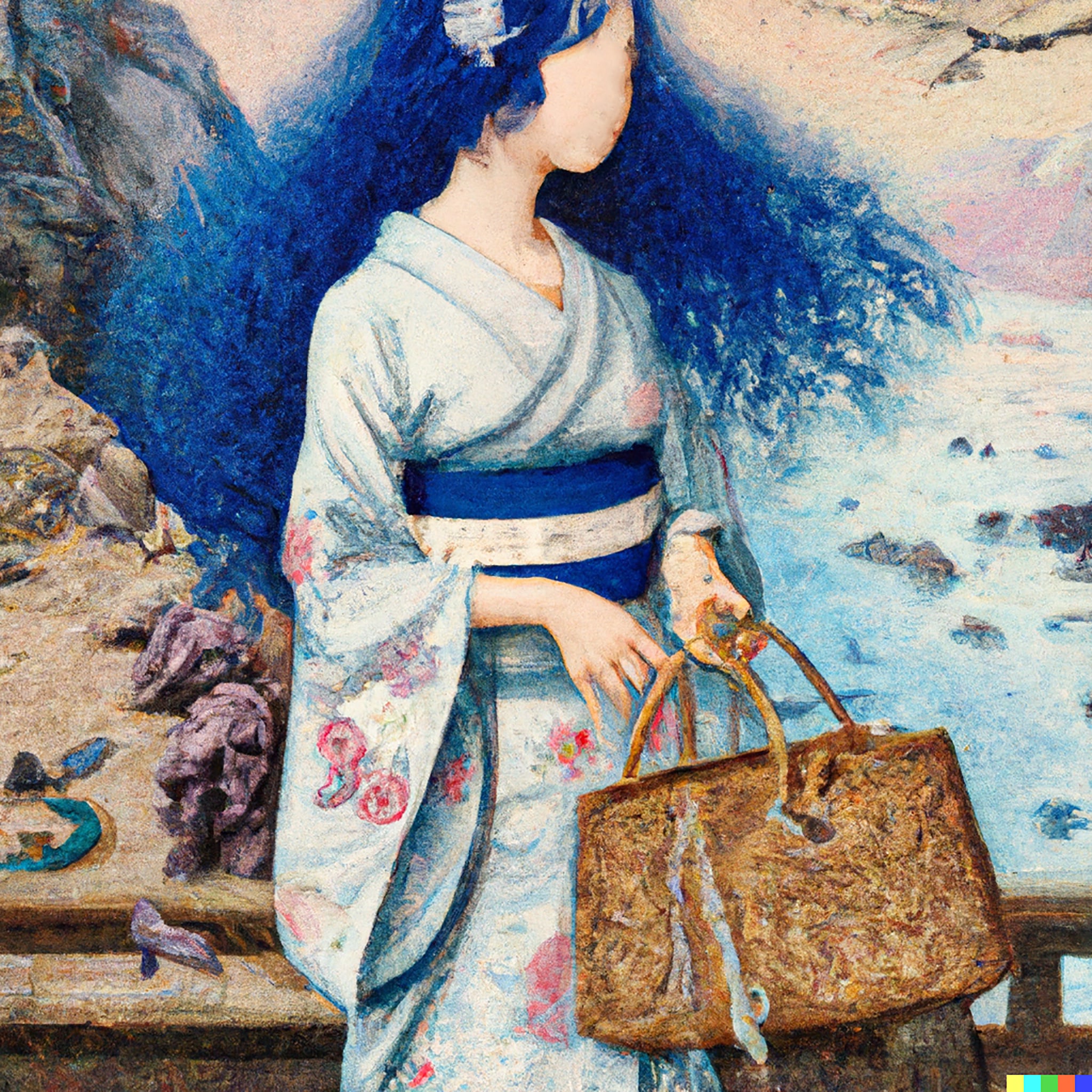 woman-with-long-curled-blueish-hair-with-luxury-handbag-3