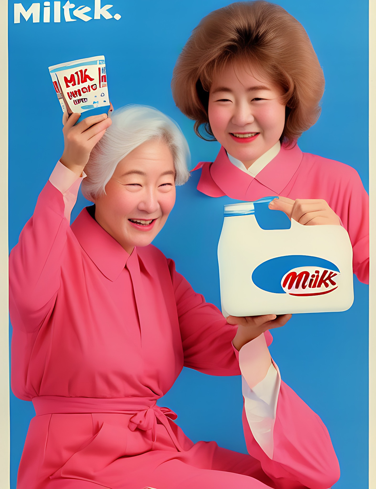 1980s-advertisement-for-milk-with-a-old-woman-South-Korea