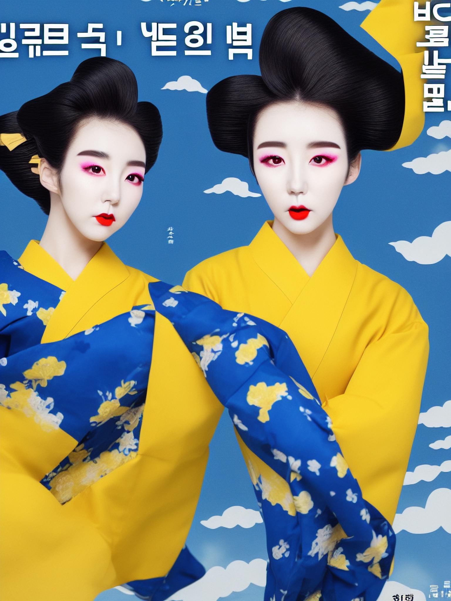 asian-poster-design-yellow-blue-model-fashion-1