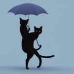 black-cat-with-a-umbrella-during-rain-digital-art-2