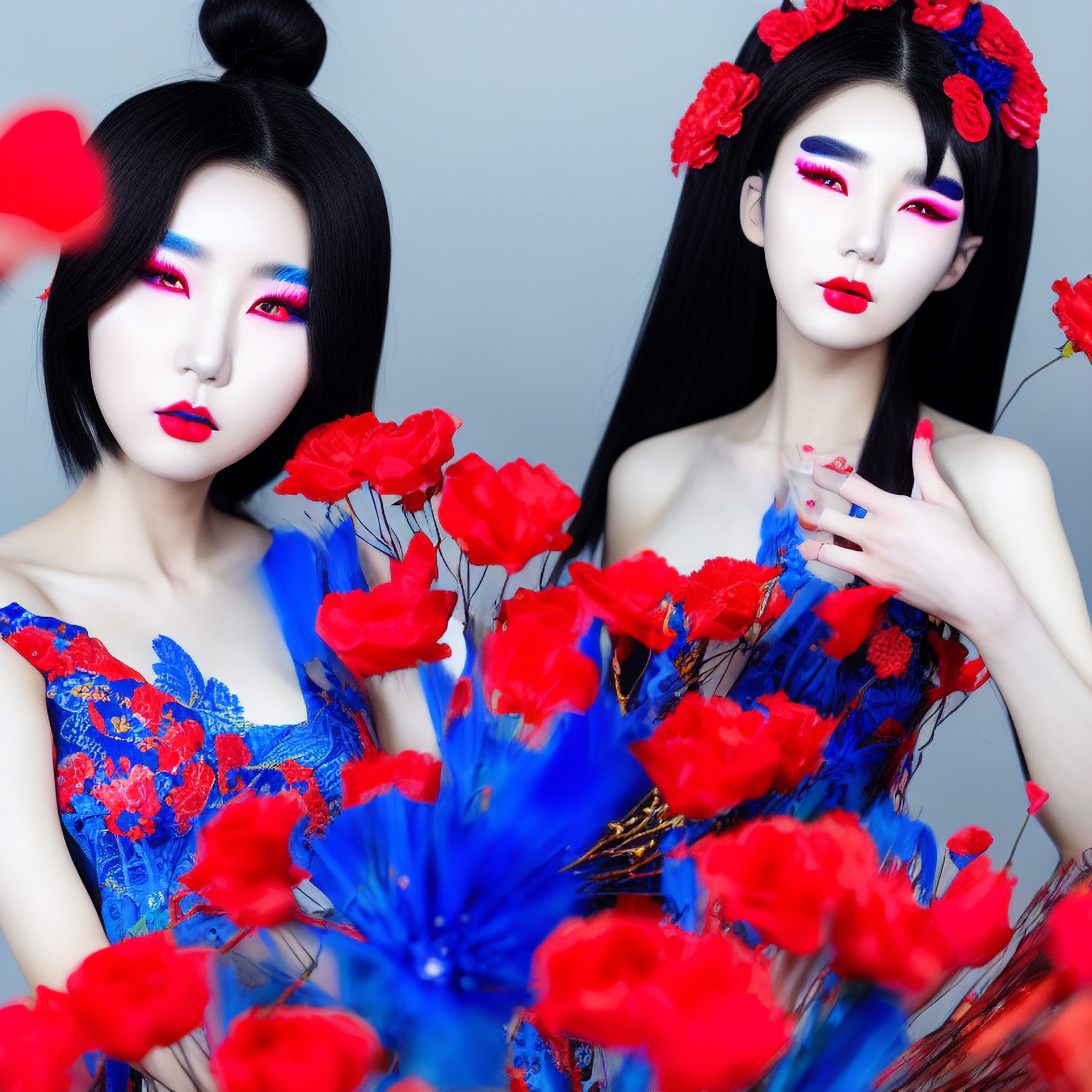 cover-asian-model-blue-red-flower-traditional-dress-3