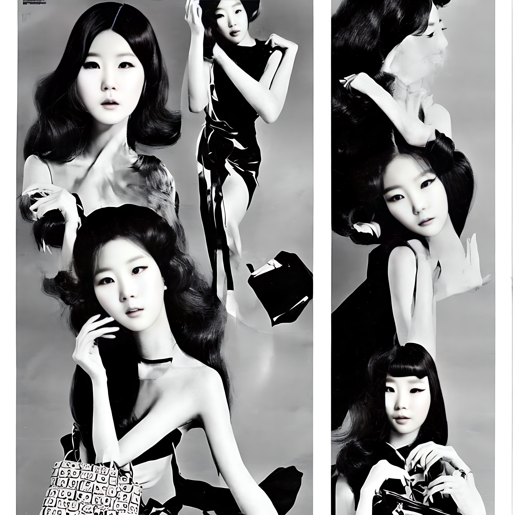 Fashion advertisement for Korea in the 1940s - 1 • VIARAMI