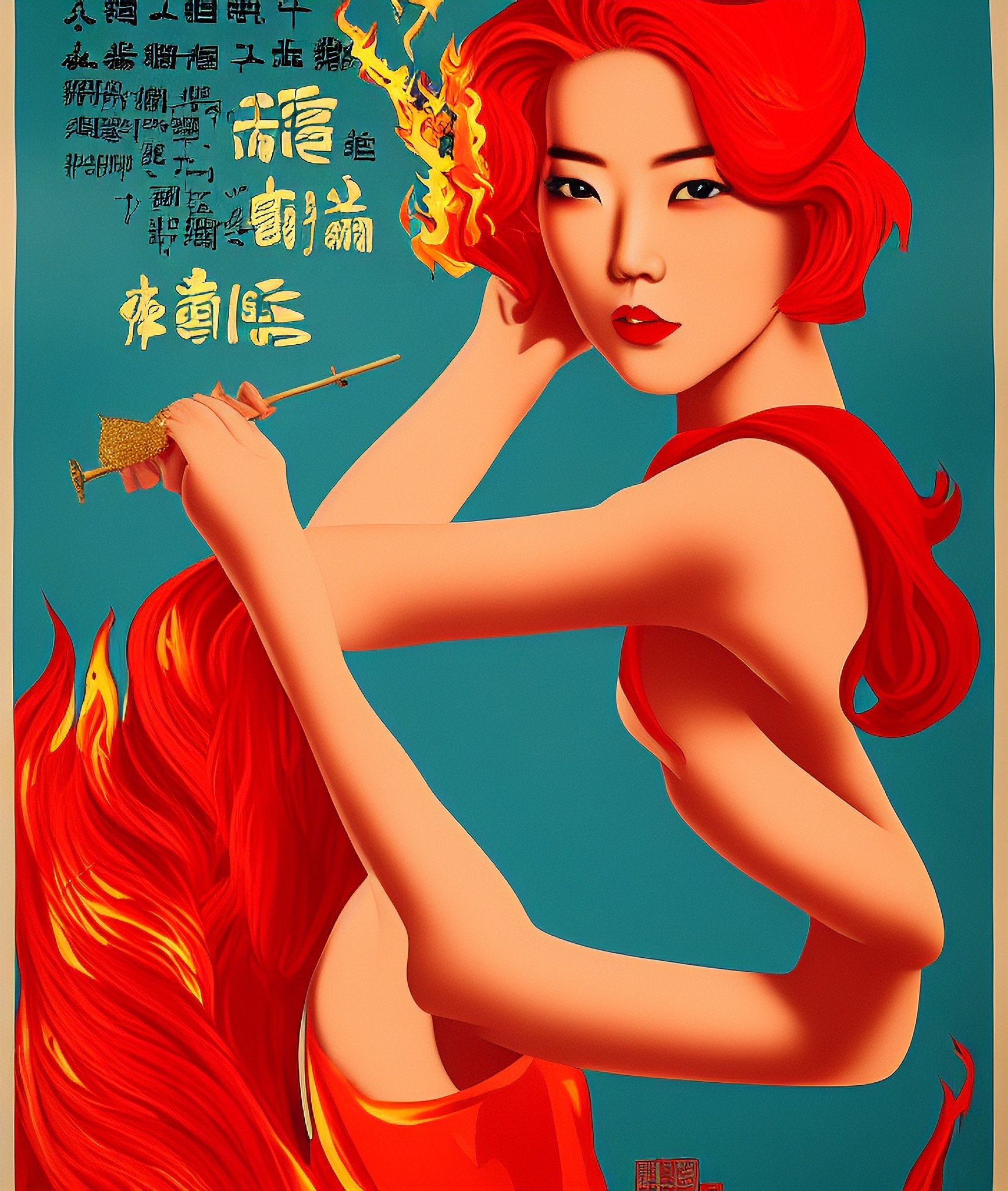 fire-vintage-movie-poster-girl-flames-hongkong-1