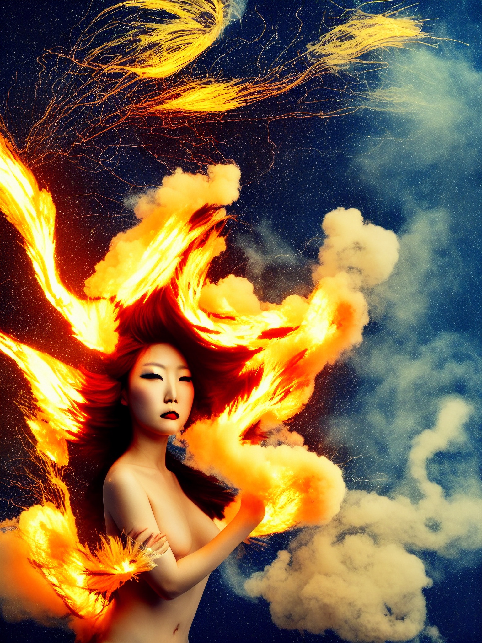 japanese-model-flame-hair-sky-1