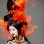japanese-woman-flames-fire-hair-1