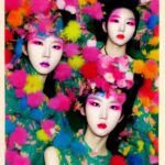 korean-fashion-model-flowers-design-3