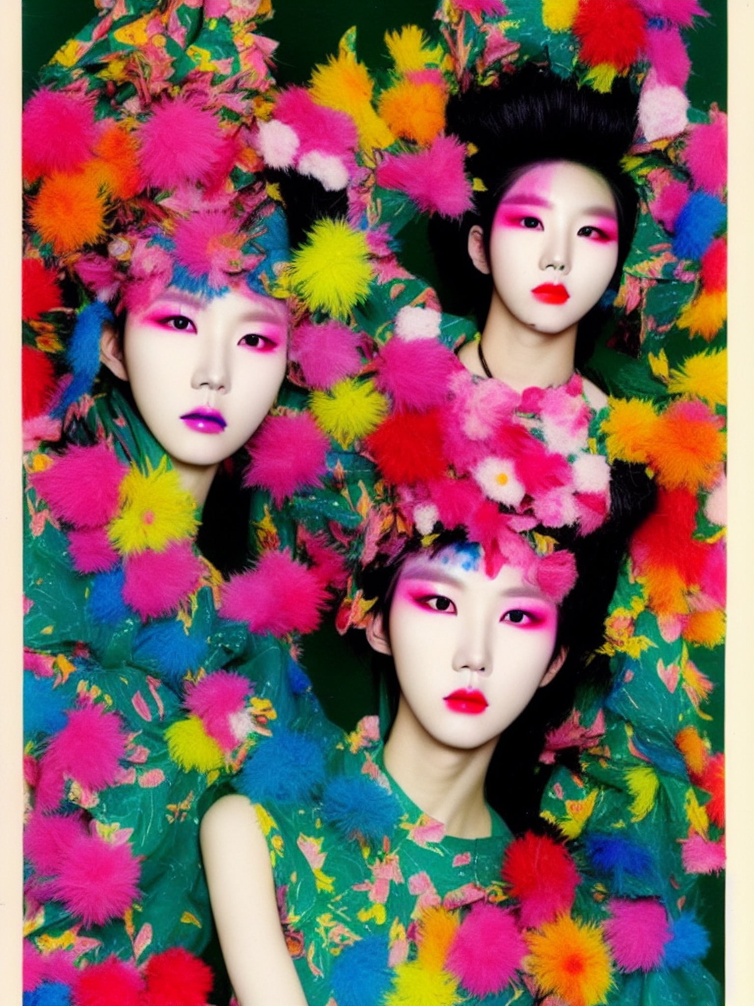 korean-fashion-model-flowers-design-3