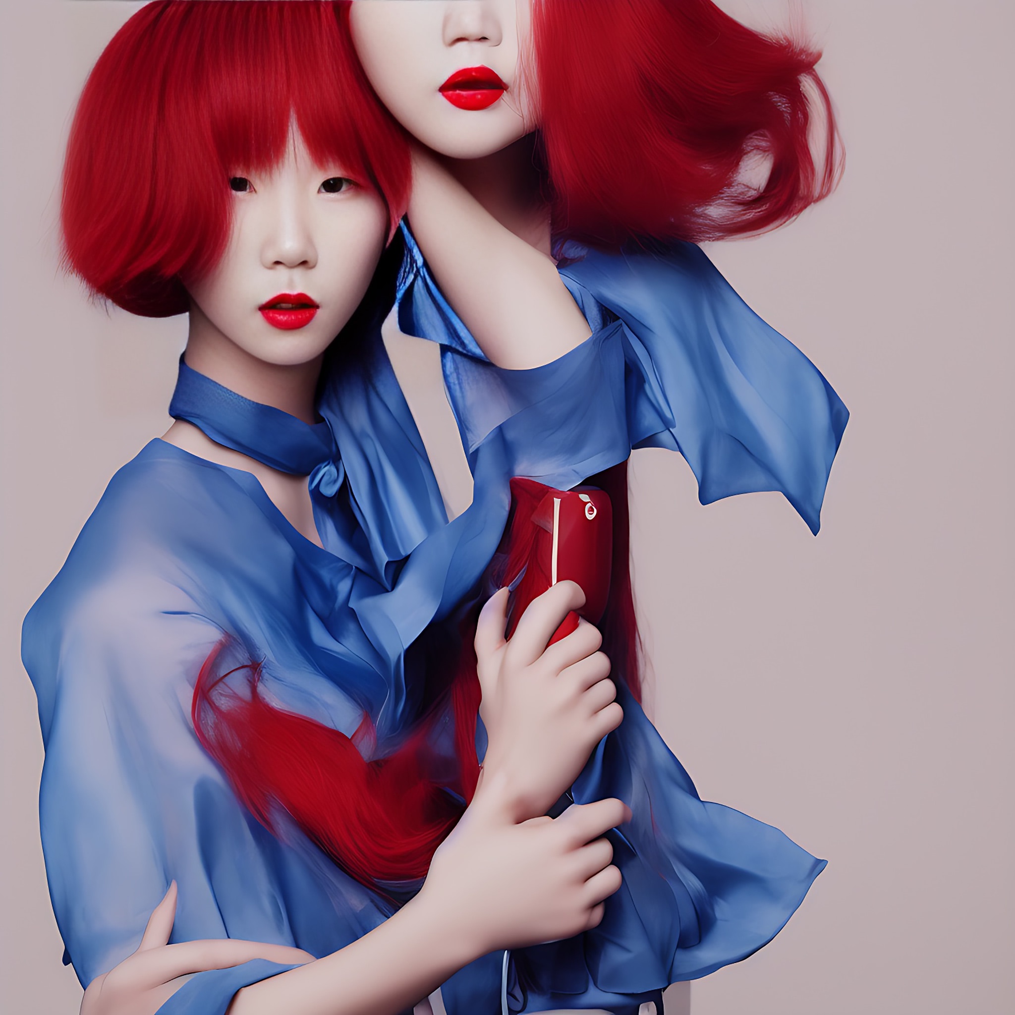 korean-model-blue-red-hair-clothes-2