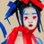 korean-woman-blue-red-fashion-luxury-3