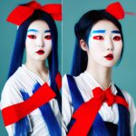 korean-woman-blue-red-fashion-luxury-4