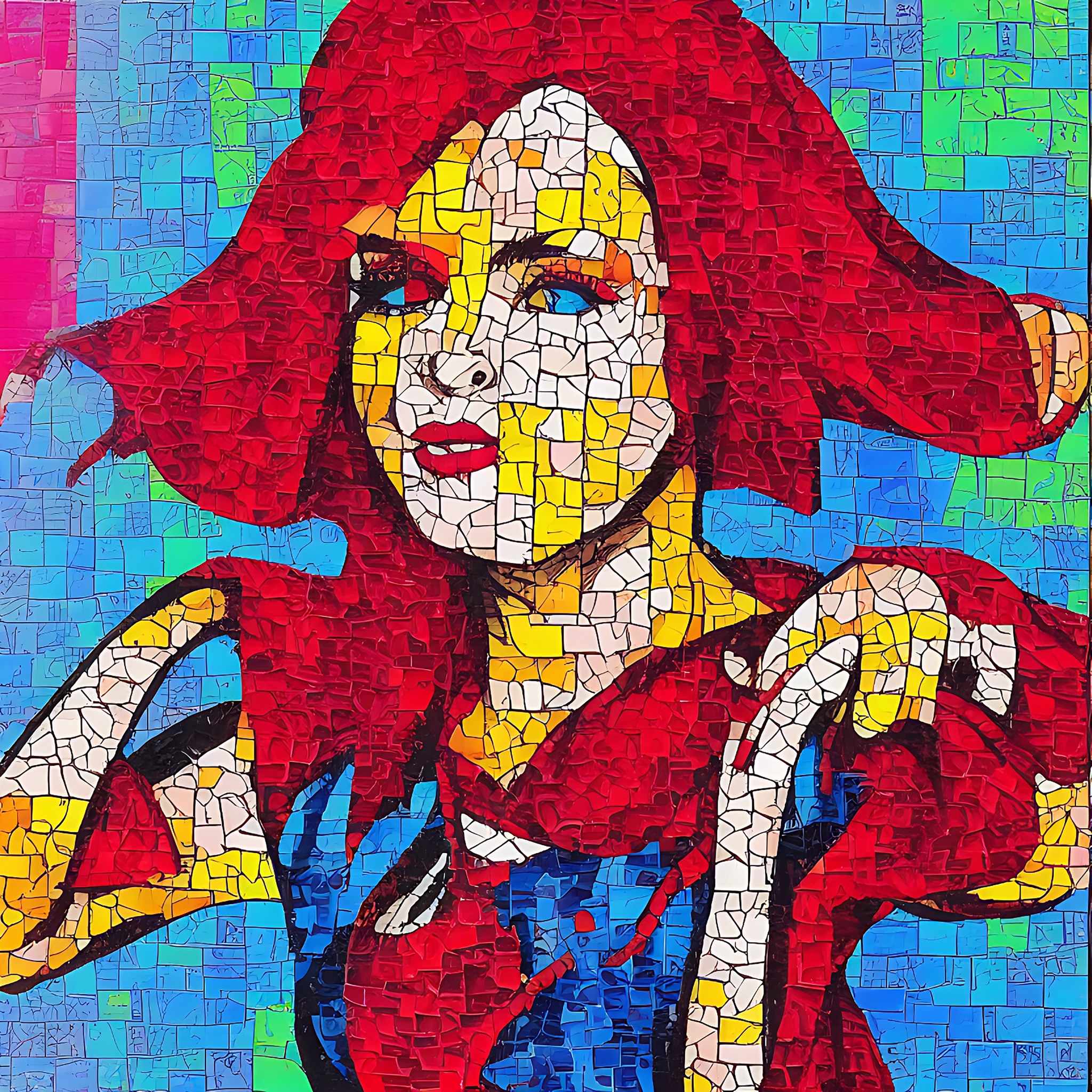 pop-art-musician-colorful-tiles