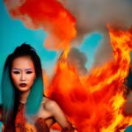 thai-model-digital-ai-art-flames-1