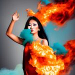 thai-model-digital-ai-art-flames-3