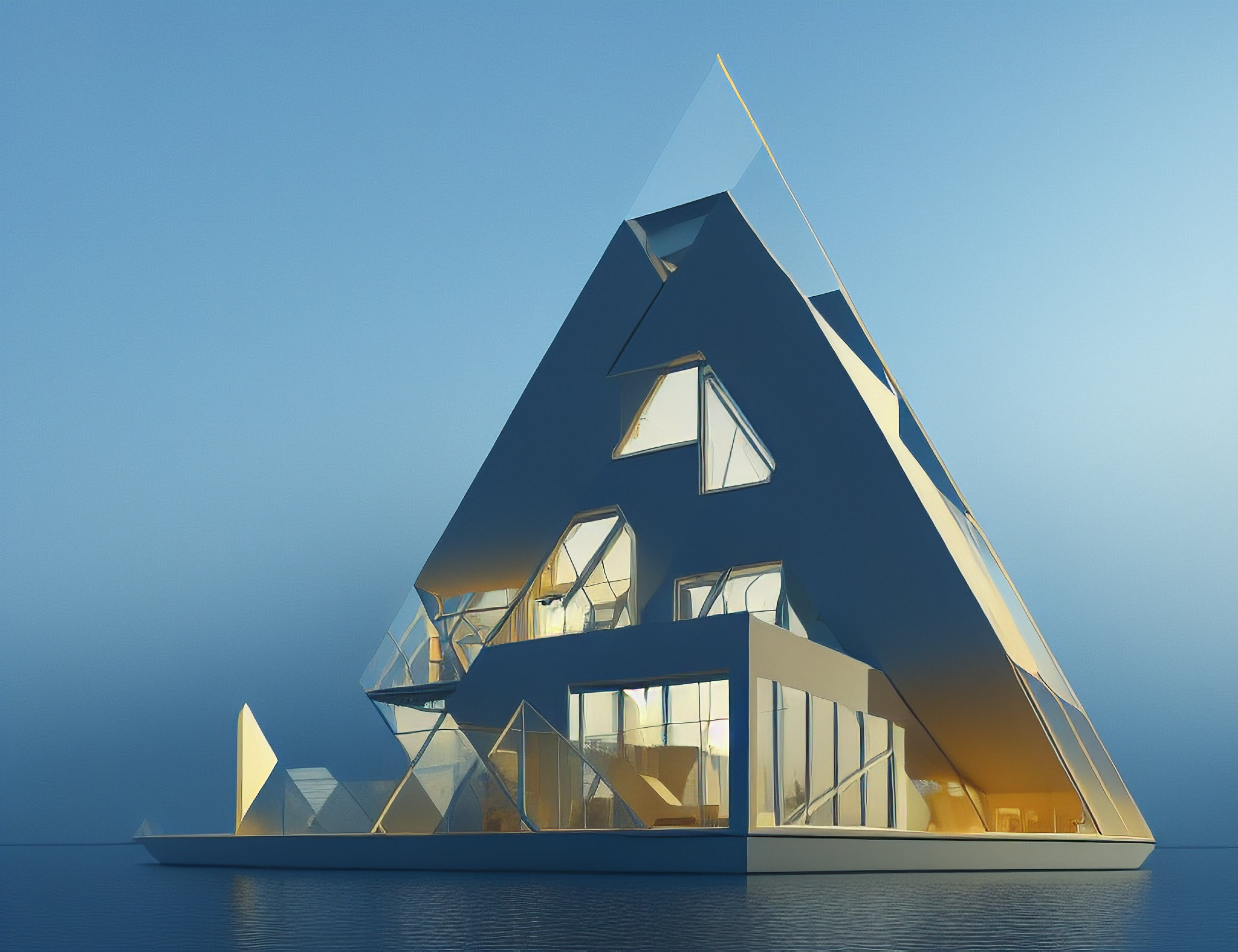 triangle-house-floating-airbnb-new-zealand-water-1