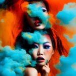 vietnamese-model-smoke-color-design-art-piece-2