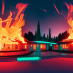 villa-neon-burning-fire