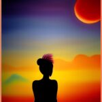 An-artist-dreaming-about-a-woman-walking-in-the-sunset-with-a-humanized-paint-brush-fragile-sexy-ero-dxxw