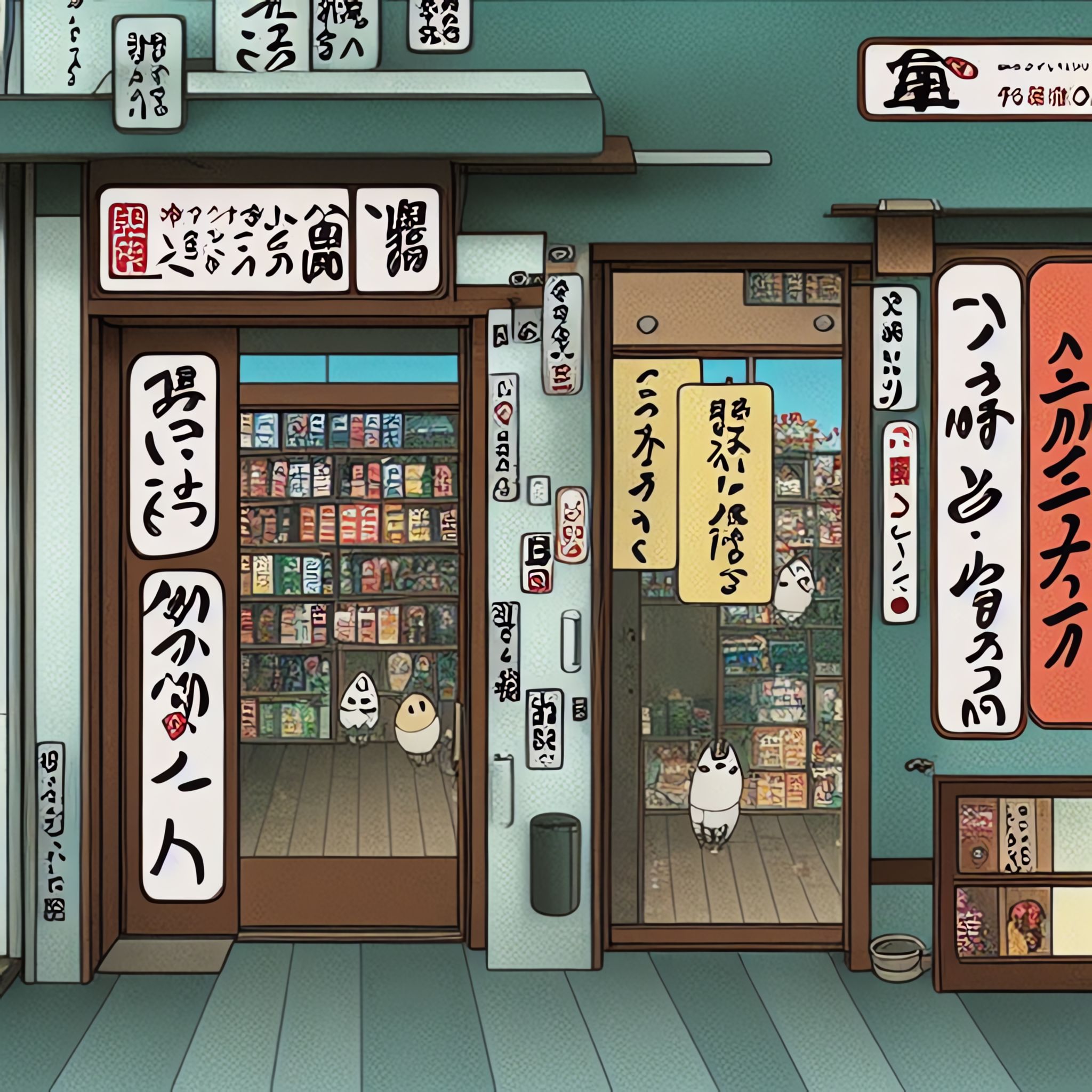 Door-of-a-Japanese-convenience-store-wide-shot-Studio-Ghibli-Hayao-Miyazaki-i9fv
