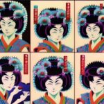 Geisha-in-the-middle-of-the-frame-Neo-Tokyo-lots-of-details-Shusei-Nagaoko-mrno
