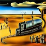 Melting-Vintage-train-Salvador-Dali-surrealism-xvw4