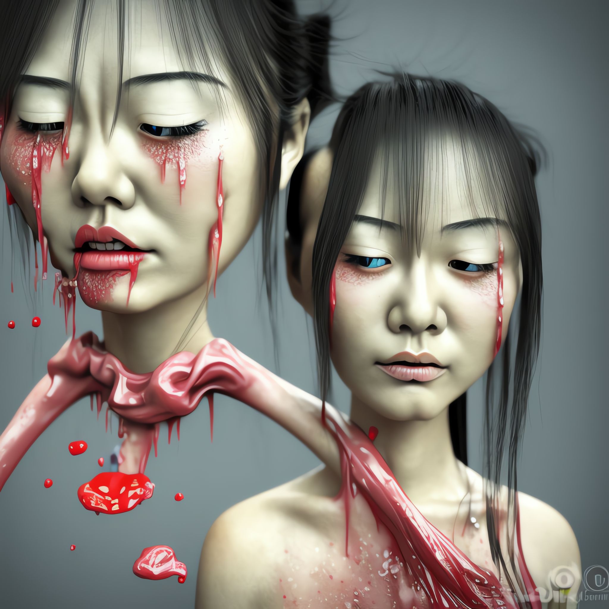 Melting-face-of-a-Japanese-girl-3d-cgi-art-lots-of-details-cute-Japanese-artwork-old-town-his-khcn