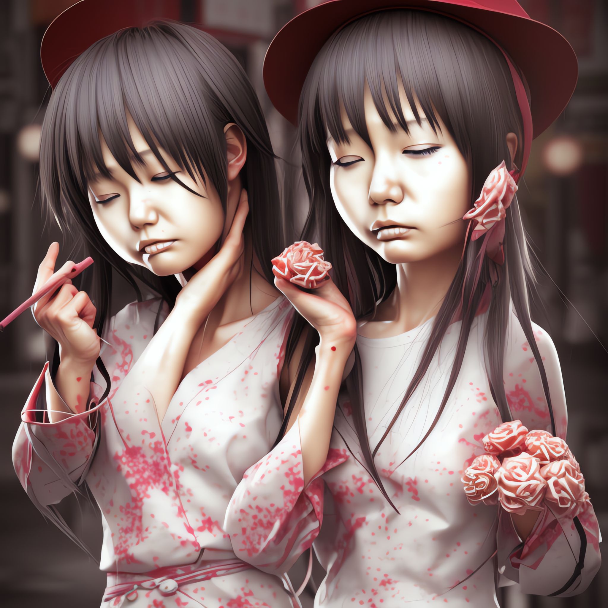 Melting Face Of A Japanese Girl 7 • Viarami 