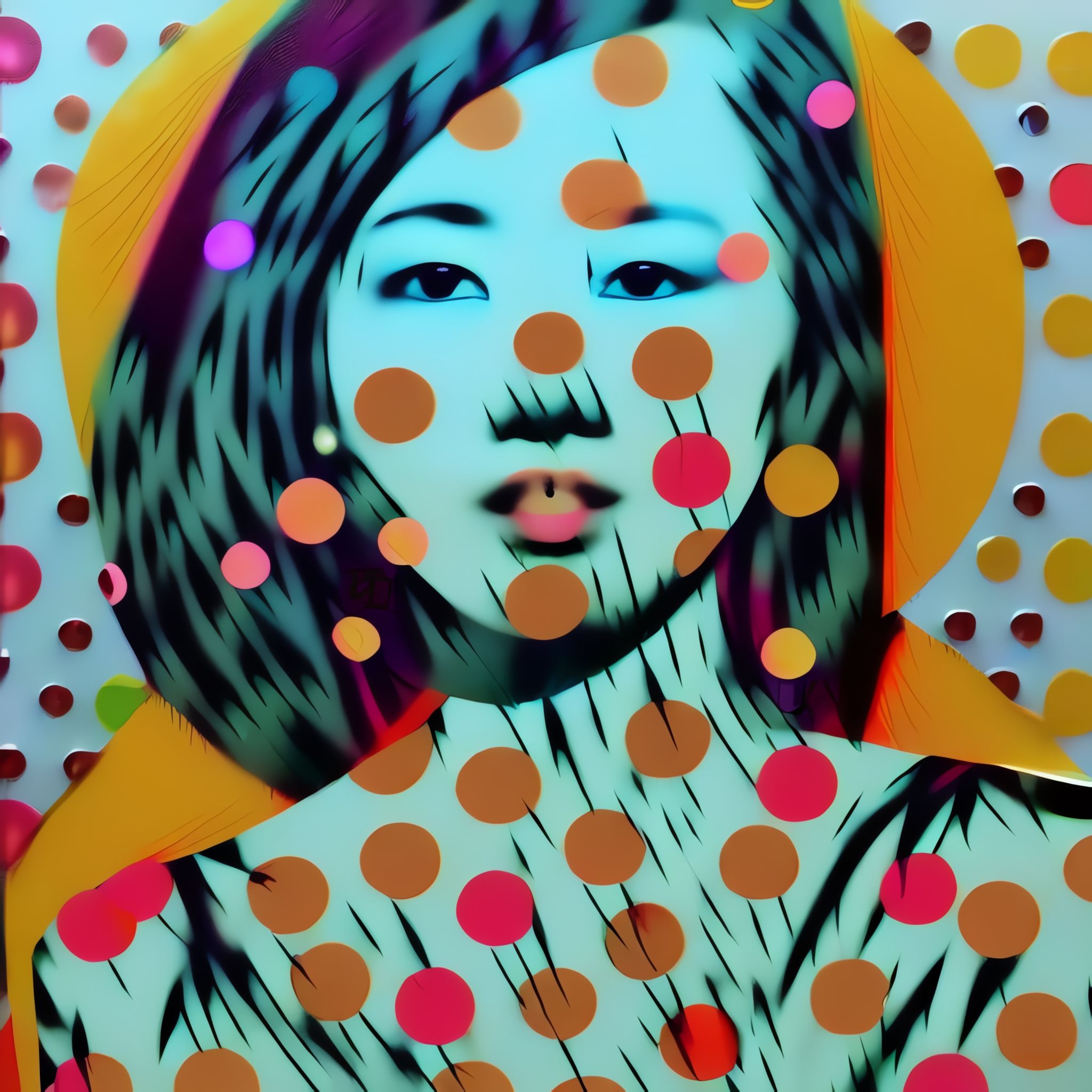 Pop-art-portrait-with-colored-dots-of-an-asian-lascivious-girl-90s-vibe-trending-famous-h18r