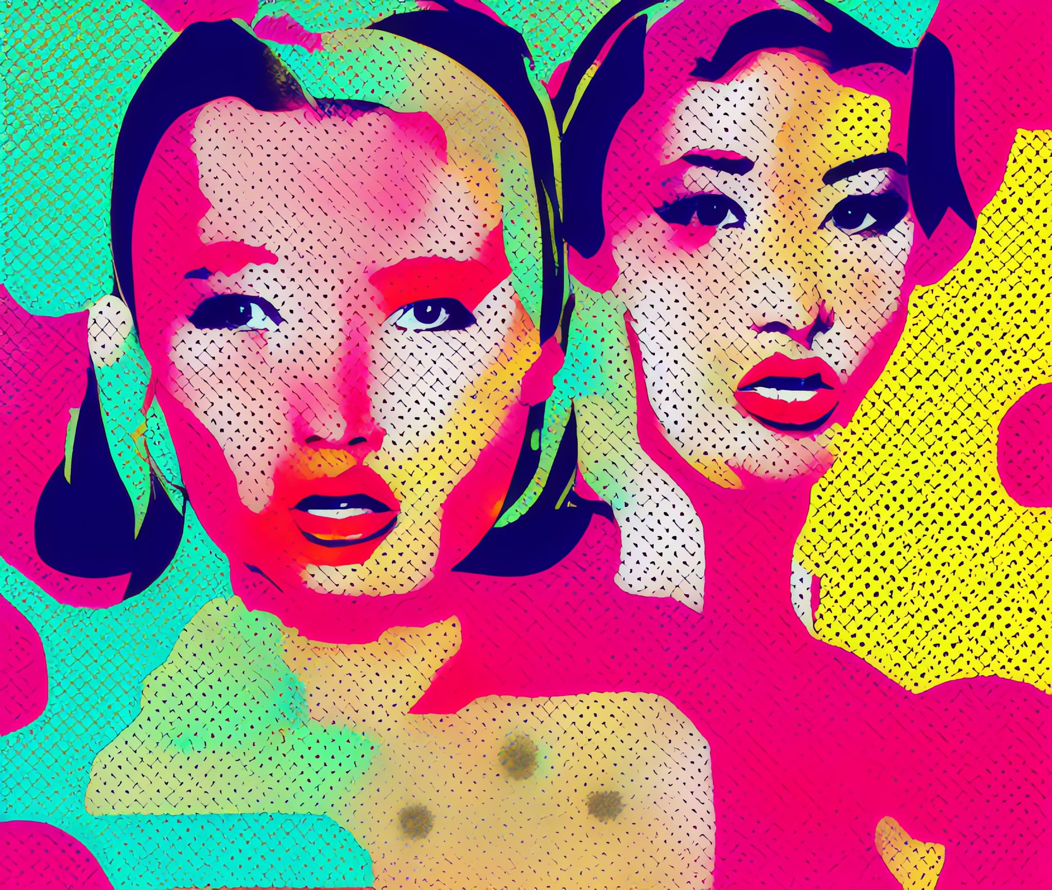 Pop-art-portrait-with-colored-dots-of-an-asian-lascivious-girl-e1gs