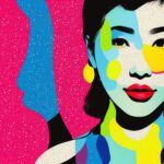 Pop-art-portrait-with-colored-dots-of-an-asian-lascivious-girl-luqx