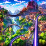 front-high-speed-train-landscape-Italy-Studio-Ghibli-Anime-realistic-8k-photo-detailed-neon-l-a9zv