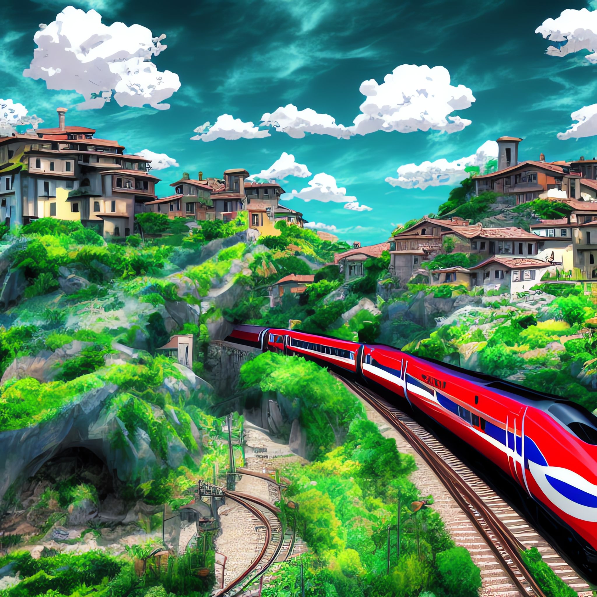 front-high-speed-train-landscape-Italy-Studio-Ghibli-Anime-realistic-8k-photo-detailed-neon-l-ofap