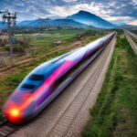 front-high-speed-train-landscape-Italy-realistic-8k-photo-detailed-neon-lights-intense-colors-ref0