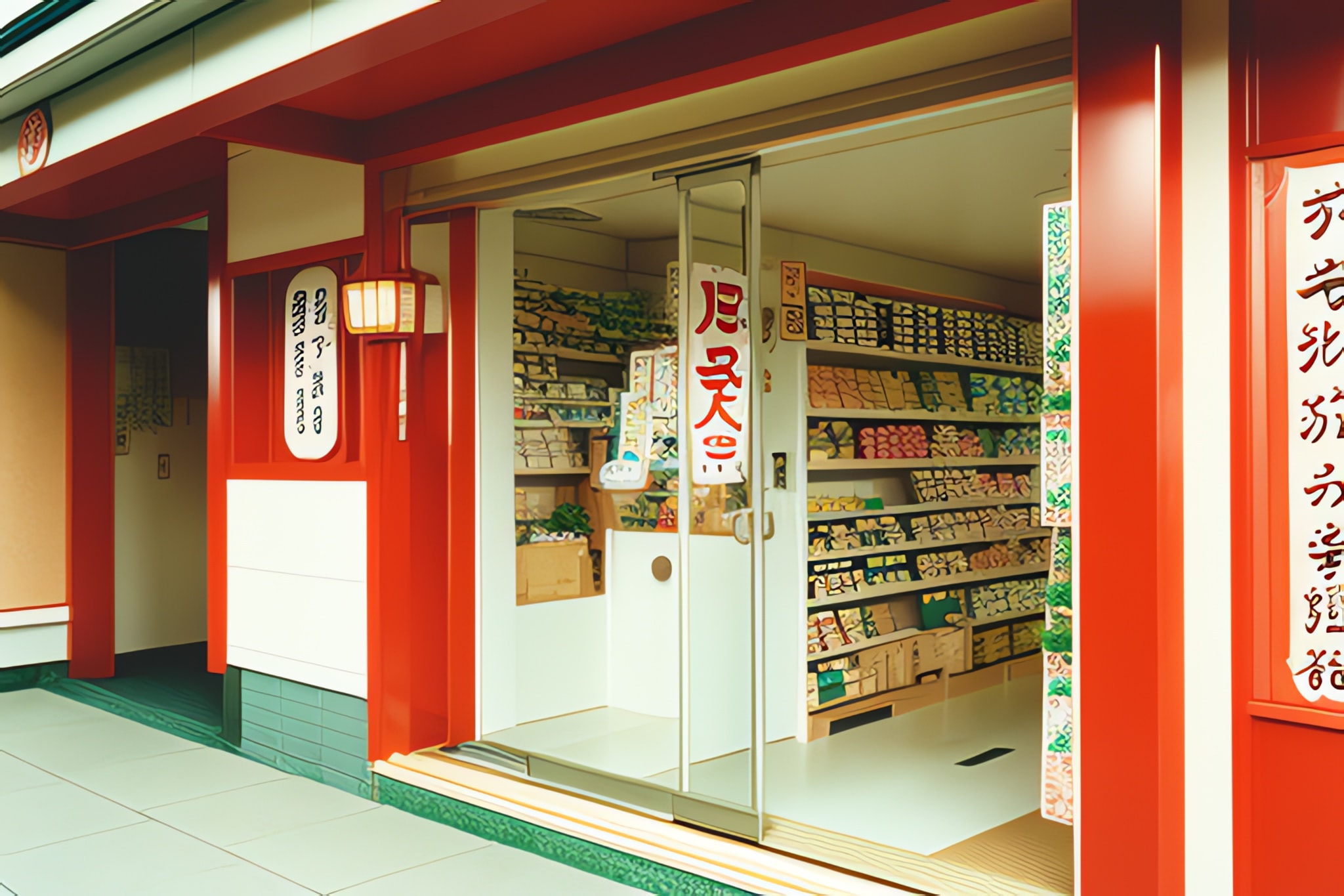 Door-of-a-Japanese-convenience-store-wide-shot-gvxz