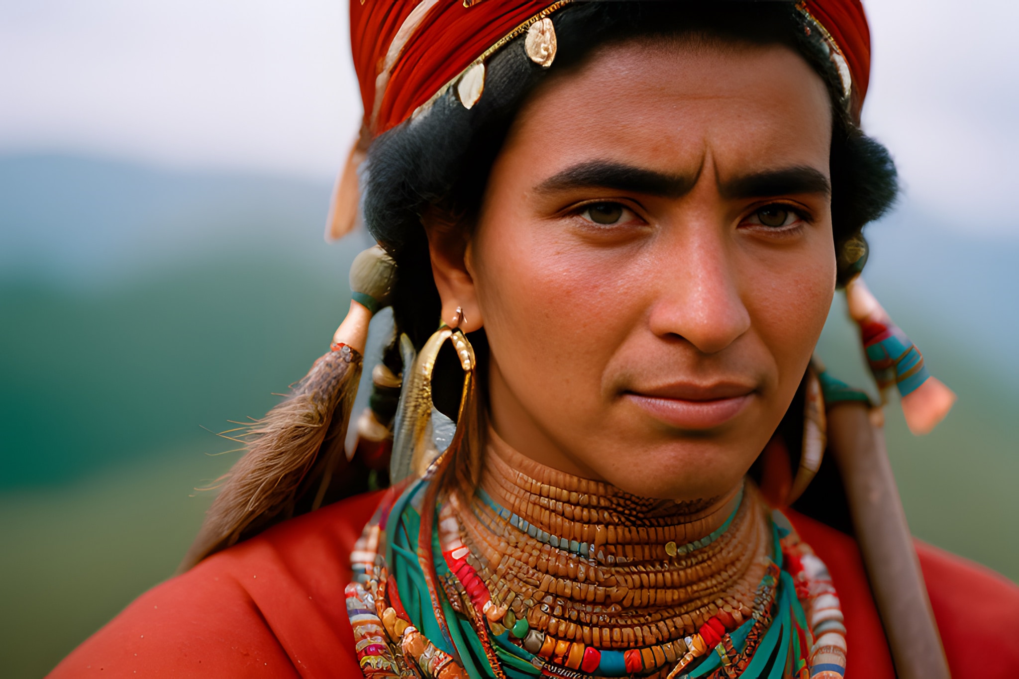Portrait-of-a-one-person-Tribe-face-focused-somt