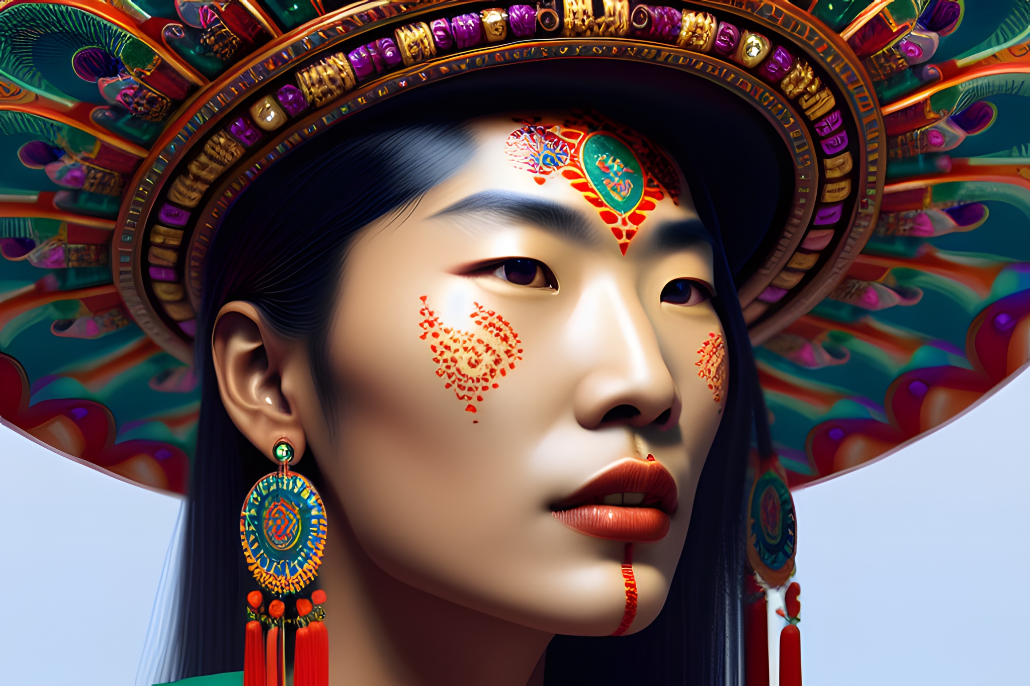 an-extremely-psychedelic-portrait-of-Korean-shaman-1ofj