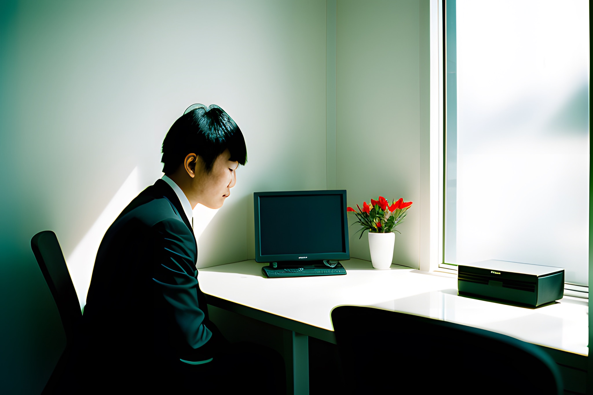 high-detail-portrait-of-a-Japanese-office-worker-q4c1