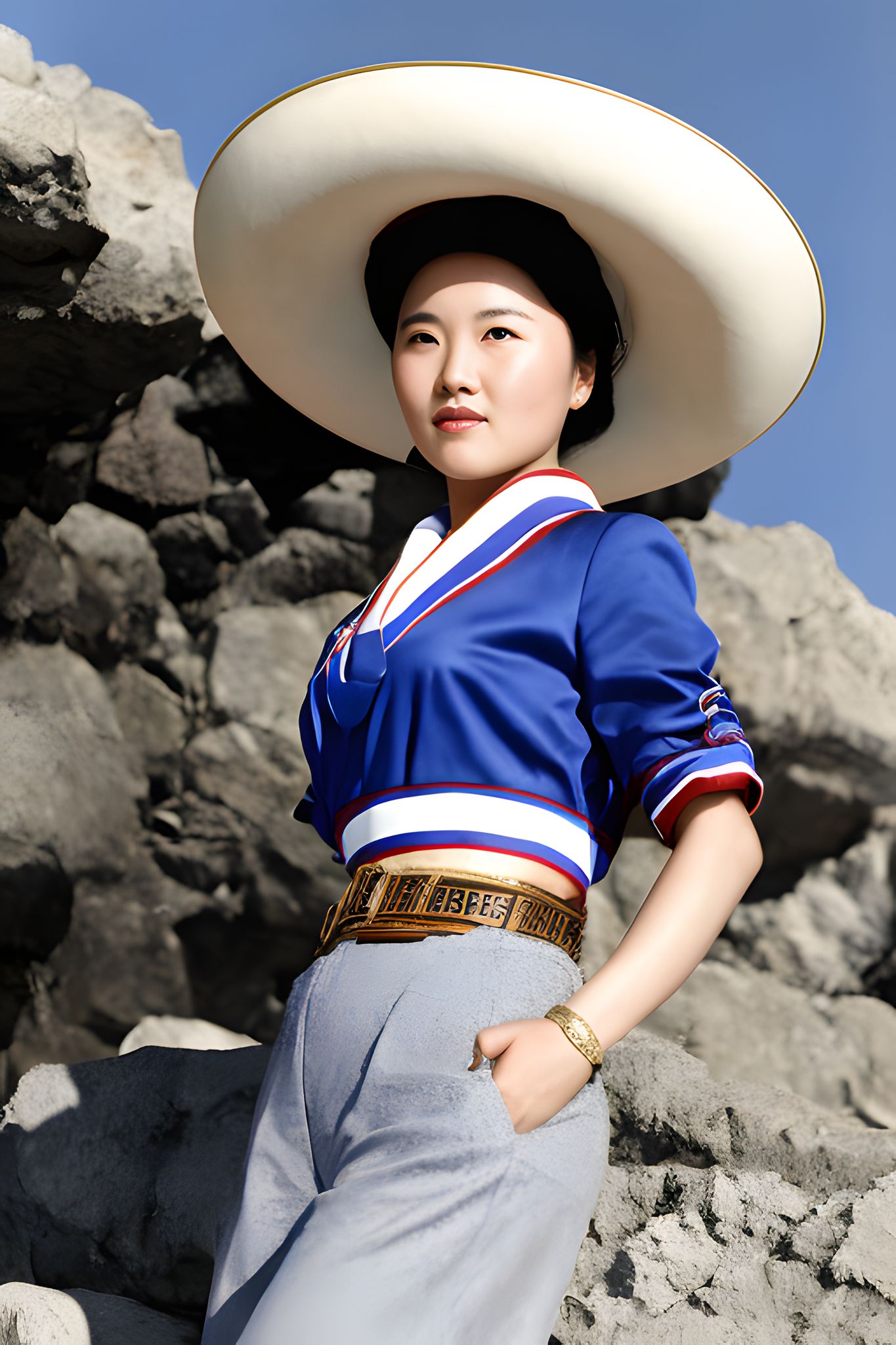 high-detail-portrait-of-a-North-Korean-Actress-on-x7nl