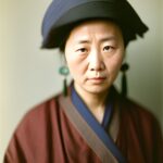 high-detail-portrait-of-a-chinese-poor-woman-in-iigo