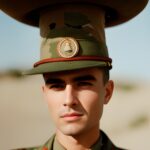 high-detail-portrait-of-a-soldier-with-a-straw-hat-i404